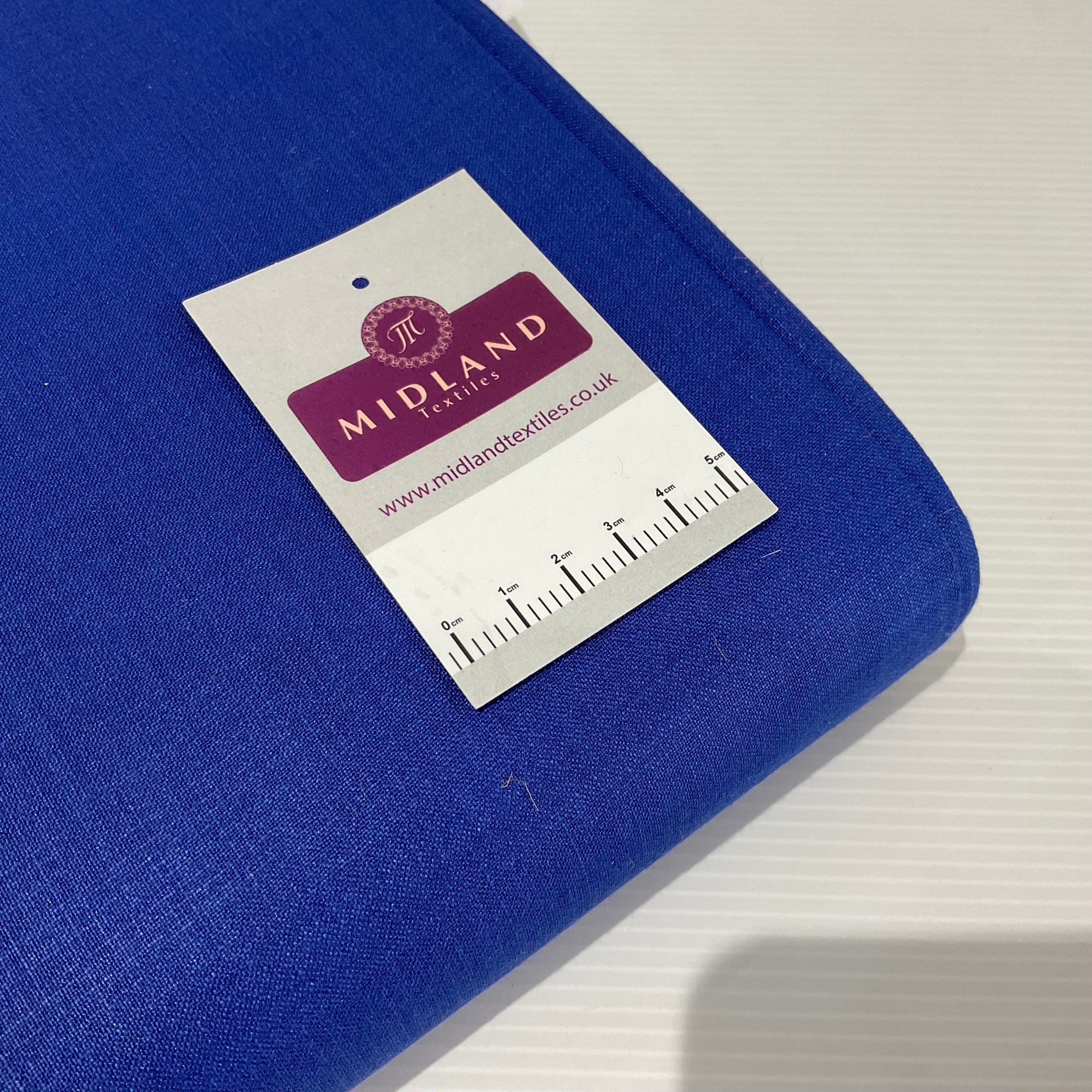 Plain Cotton Linen ideal for dress skirt blouses 100cm wide fabric M1968