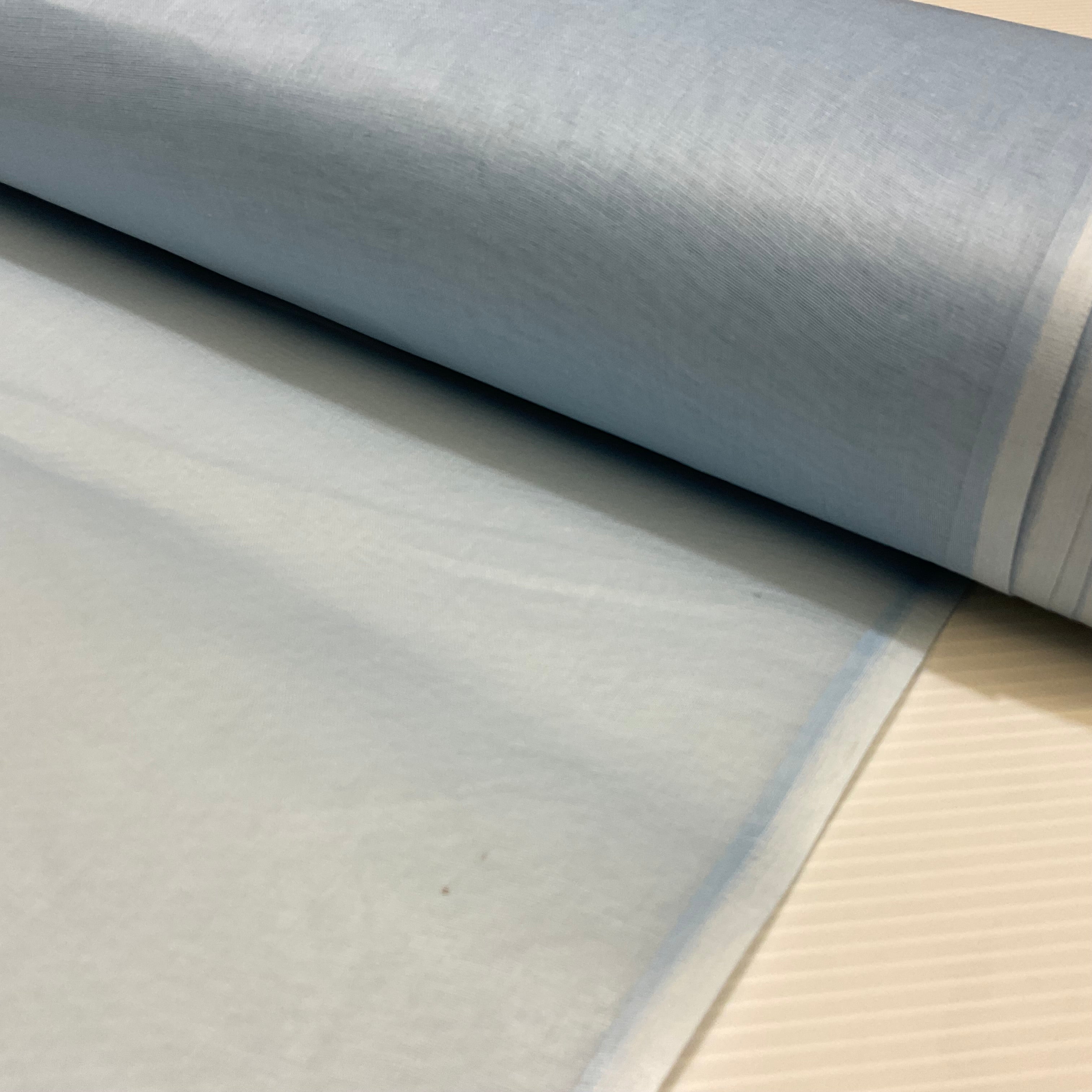 100% Cotton Organdie stiff lightweight fabric used for lining 43' M689