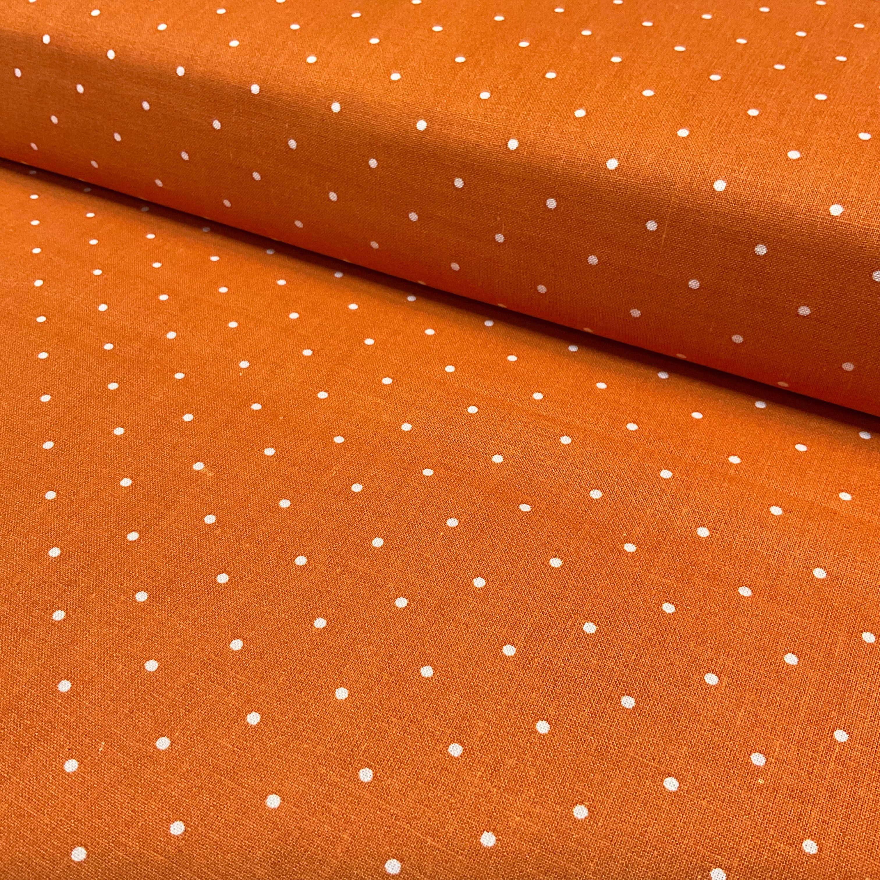 Swiss Pin Dot Spots 100% Cotton Poplin Fabric – 112cm Wide – Ditsy Polka Dot Design M2063