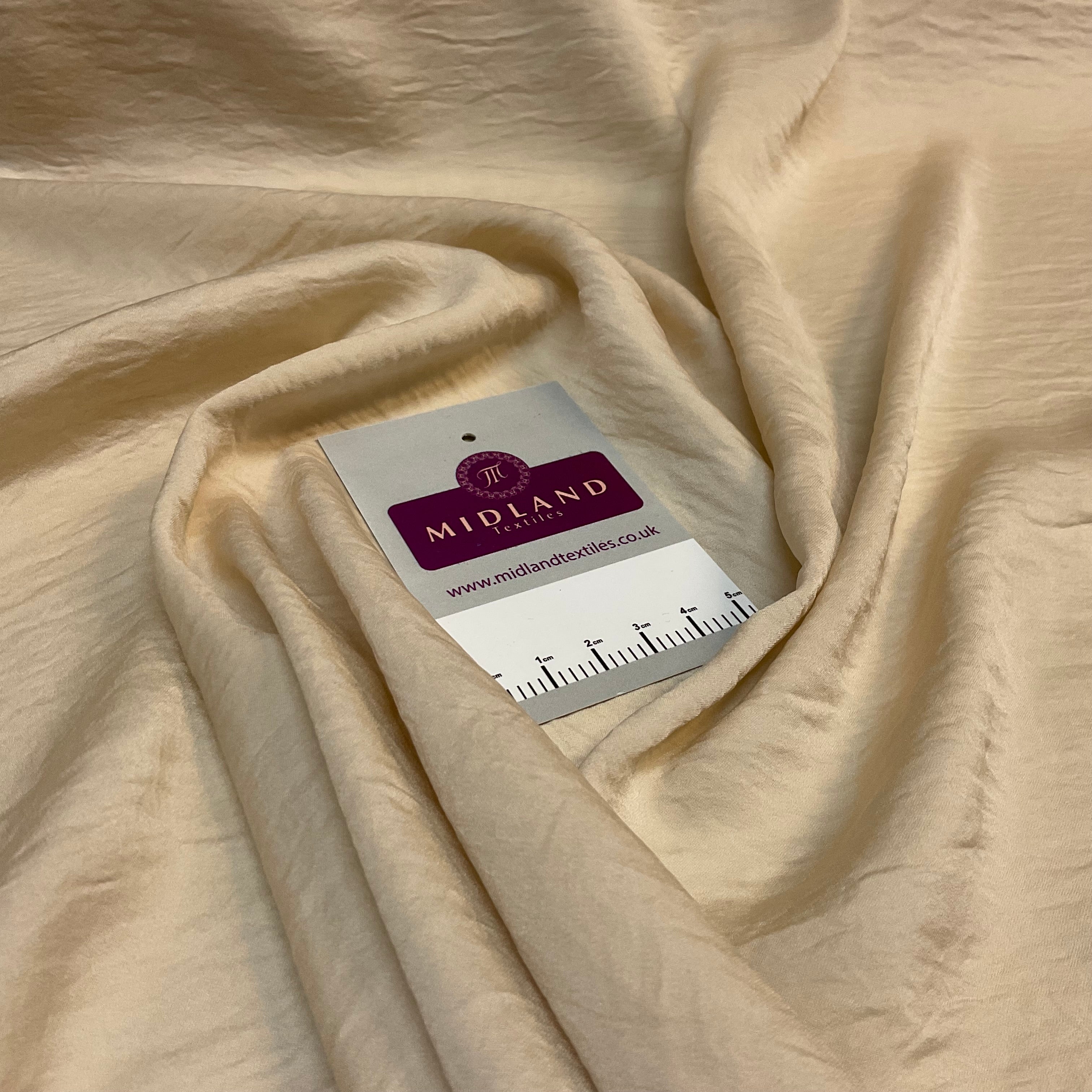 Silky Smooth Creased Crinkle Boho Crushed dress fabric M1799