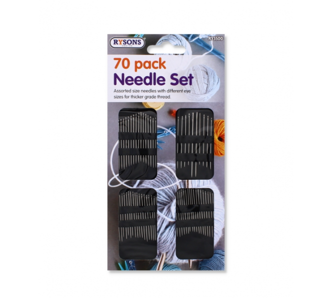 70pcs Needle set assorted size M2035