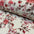 Floral Linen Viscose Cotton Digital Printed dress fabric soft natural blend 137cm wide M2044