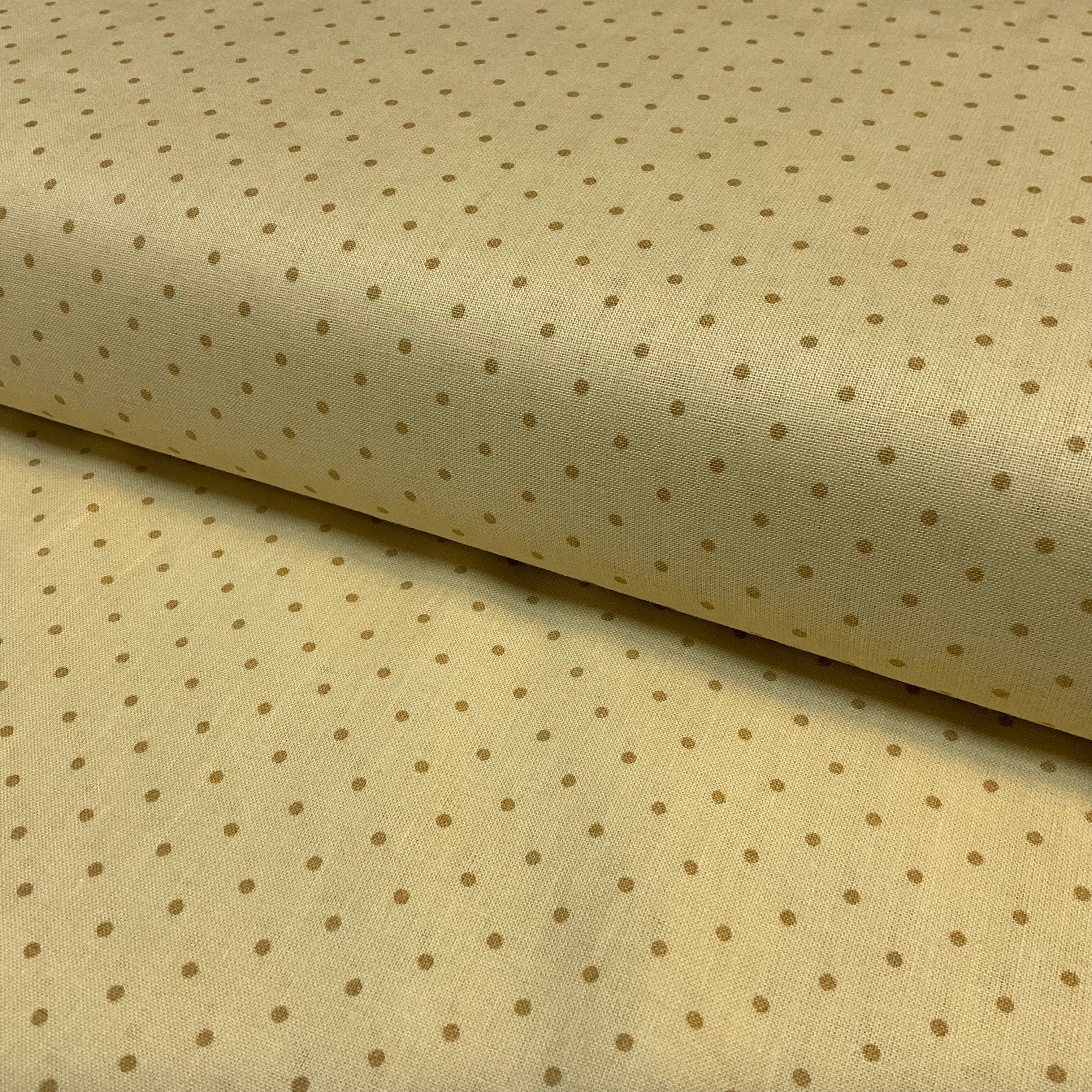 Swiss Pin Dot Spots 100% Cotton Poplin Fabric – 112cm Wide – Ditsy Polka Dot Design M2063
