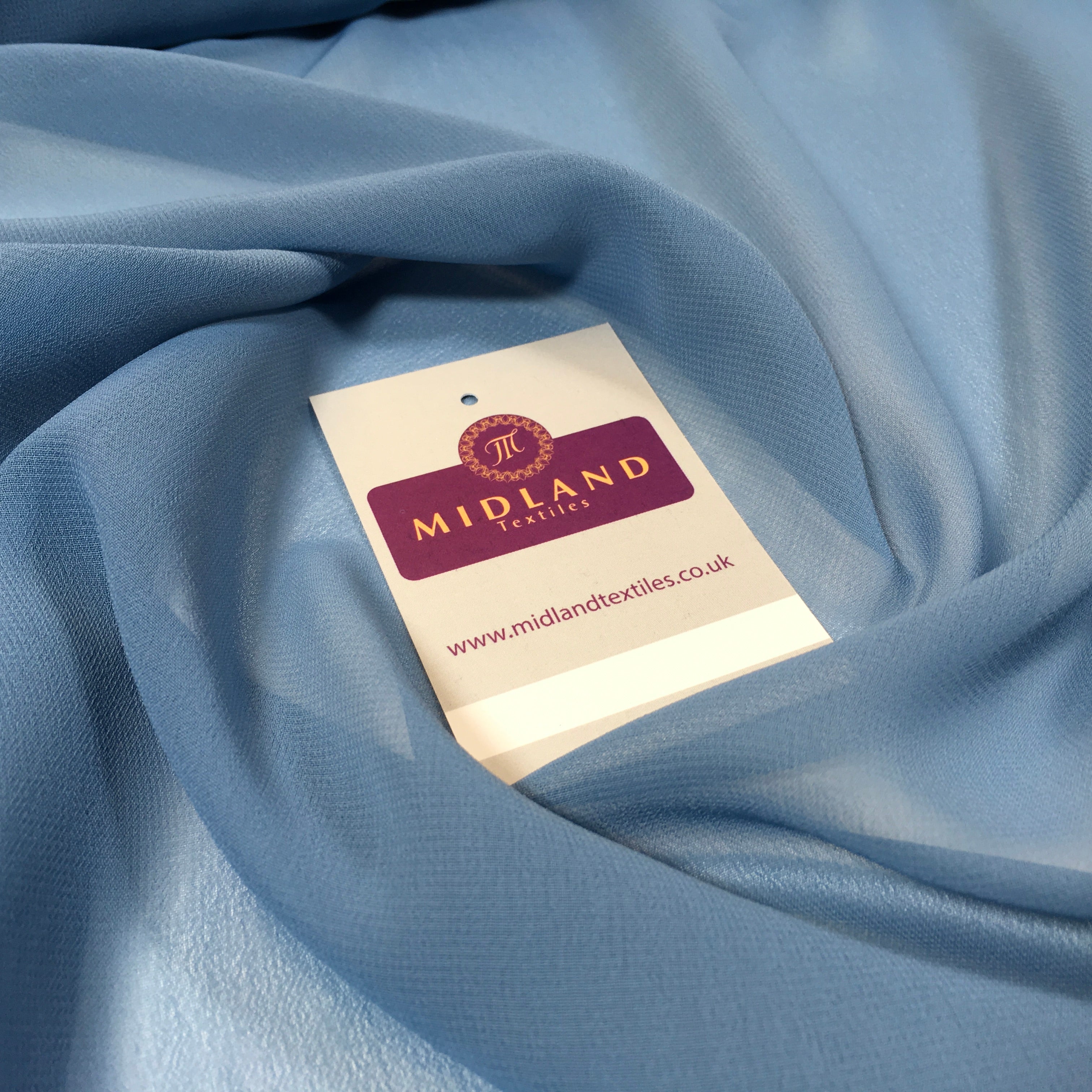 Hi-Multi Caress Chiffon Sheer Fabric - Semi-Transparent 42' Wide M608