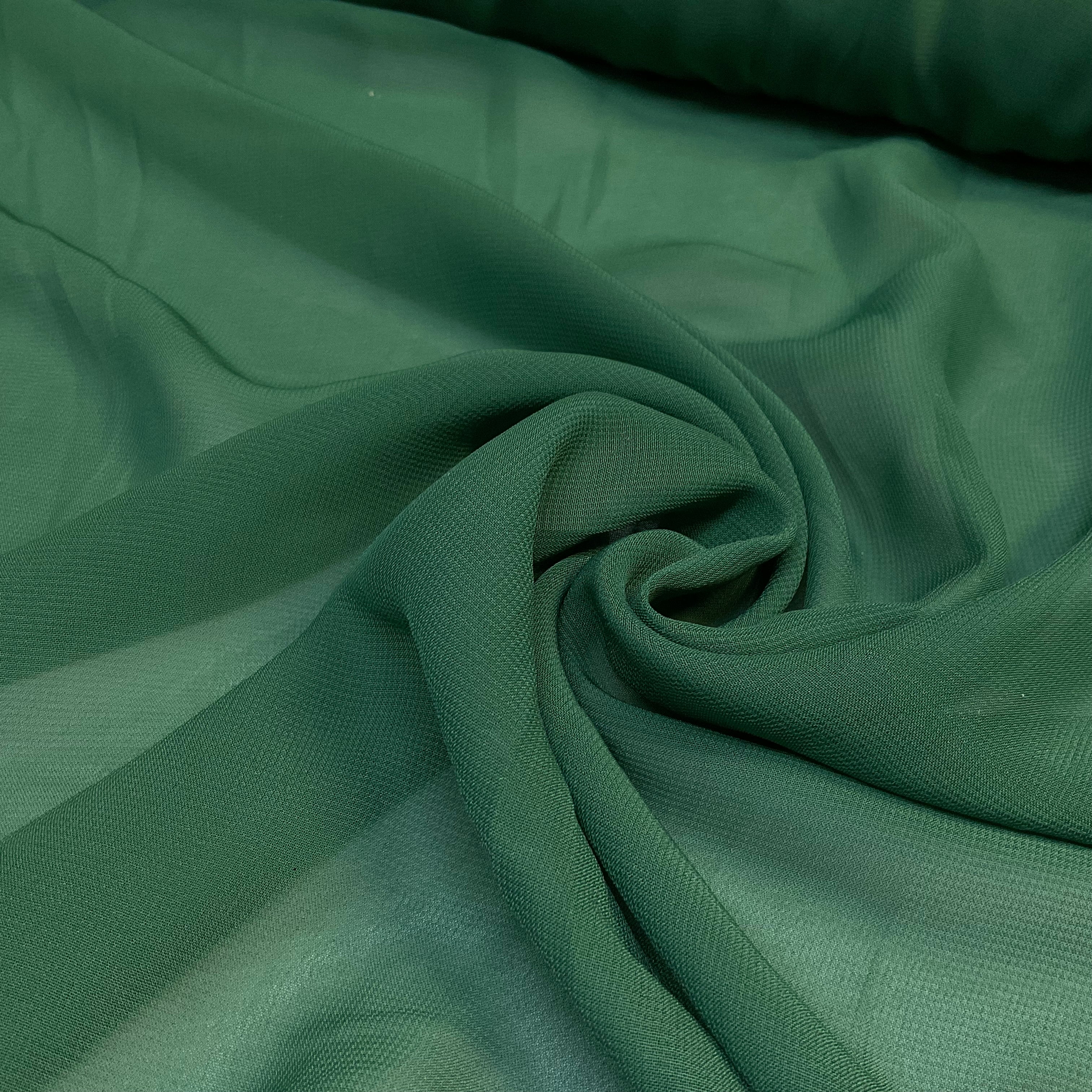 Plain lightweight sheer chiffon dress scarf fabric 150cm wide M2073