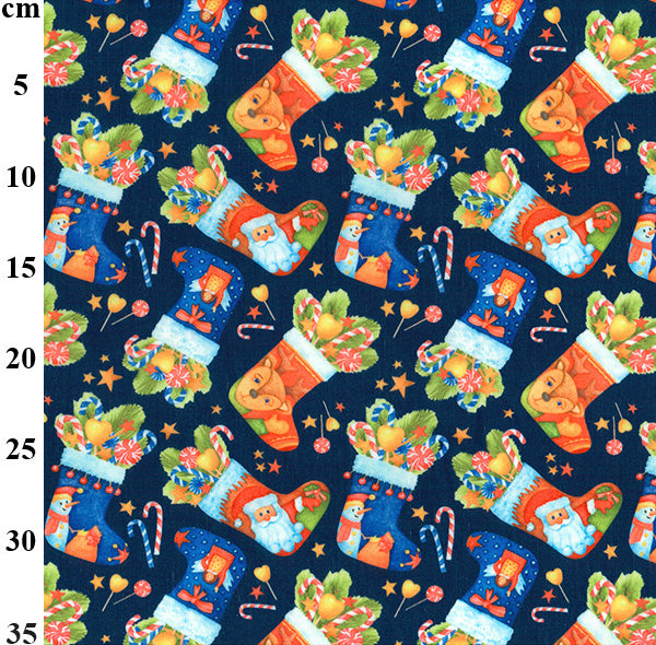 Christmas Polycotton Prints – Festive Fabrics for Crafts Sewing 🎄✨ M2027