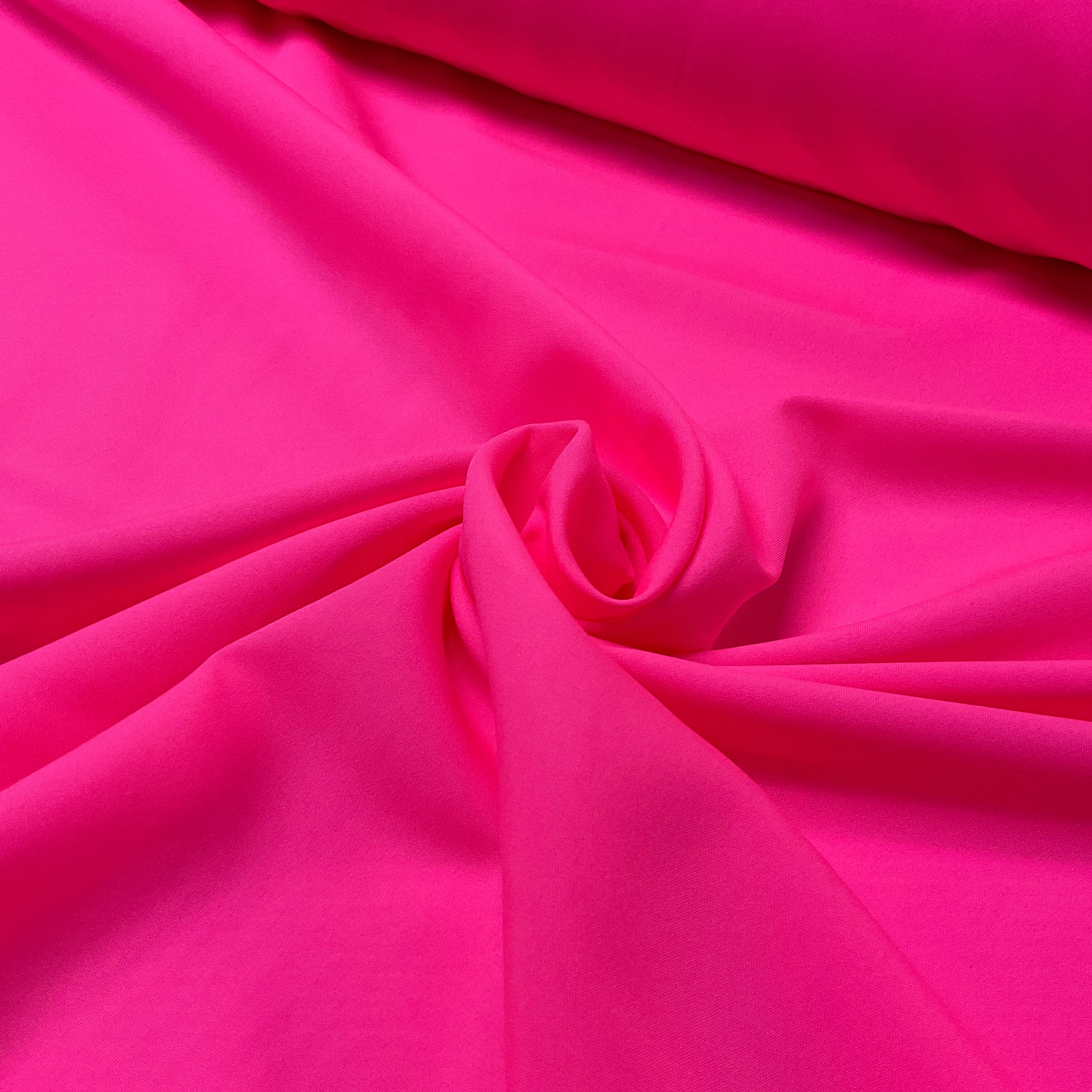 Neon Coloured Lining Crepe Fabric – 110cm Wide M2080
