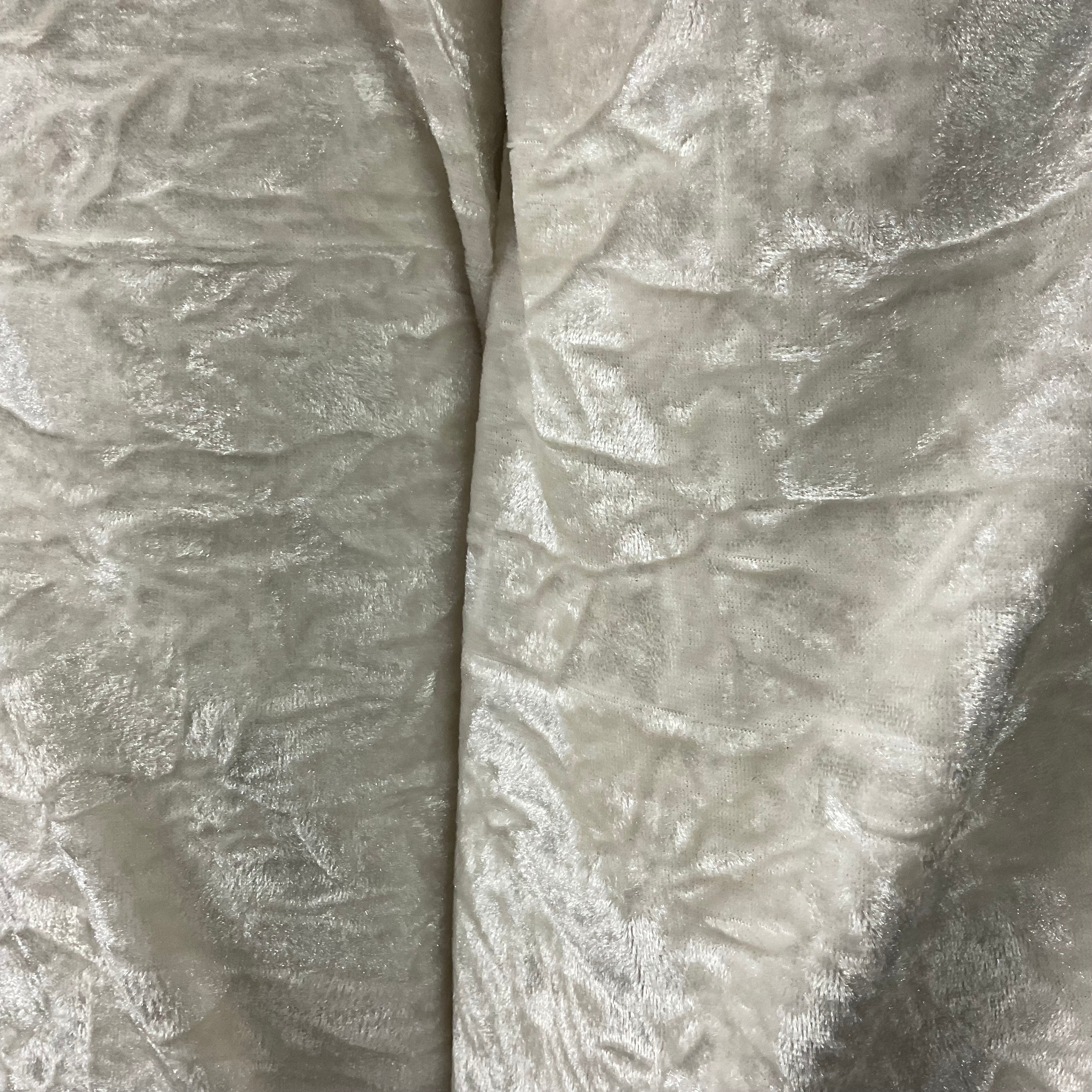 Creased Ice Velvet One way stretch Dress Fabric 58' M607 Mtex