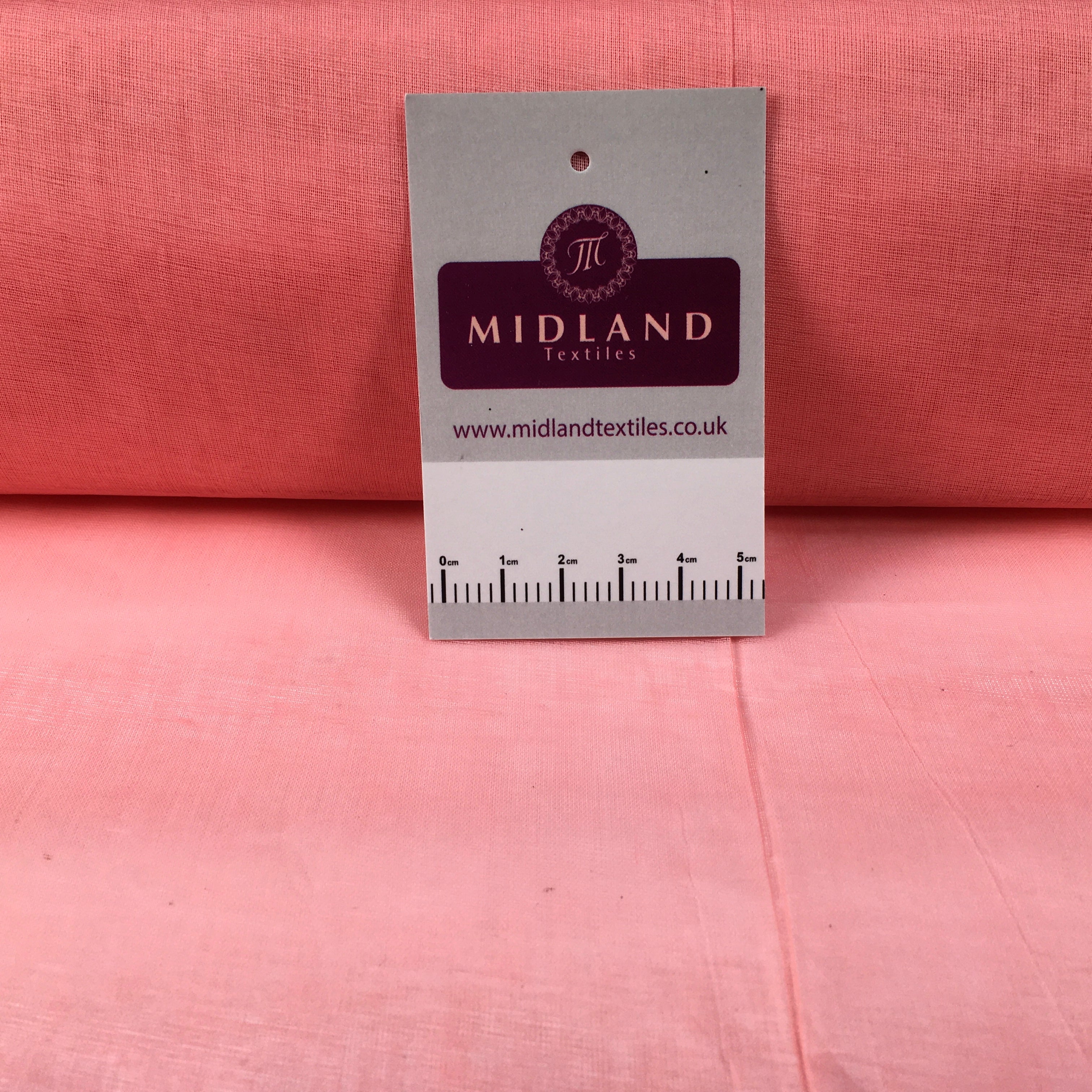 100% Cotton Organdie stiff lightweight fabric used for lining 43' M689