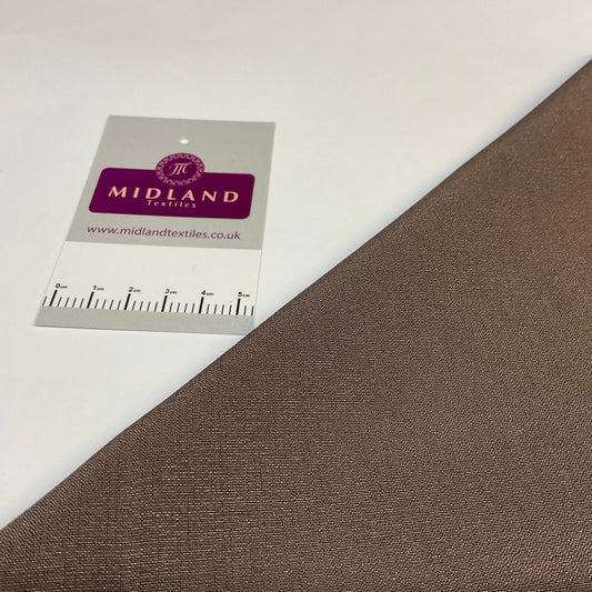 Plain Luxurious Poly Linen Rose Crepe dress fabric 160cm wide M1945