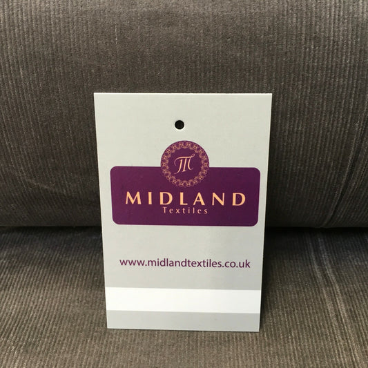 Medium Brown 21 Wale Needle Cord 100% Cotton Dress fabric 150cm Wide MK1111 Mtex