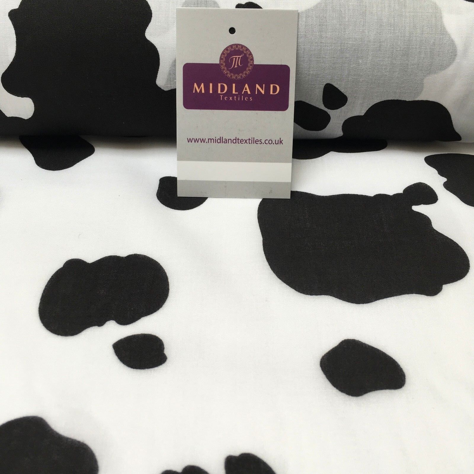 Animal Printed Poly Cotton ideal for masks & craft fabric 45' Wide MS934 Mtex