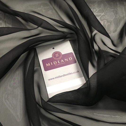 Plain Catonic Chiffon Ideal for scarfs, decorations Fabric 57" wide MD895