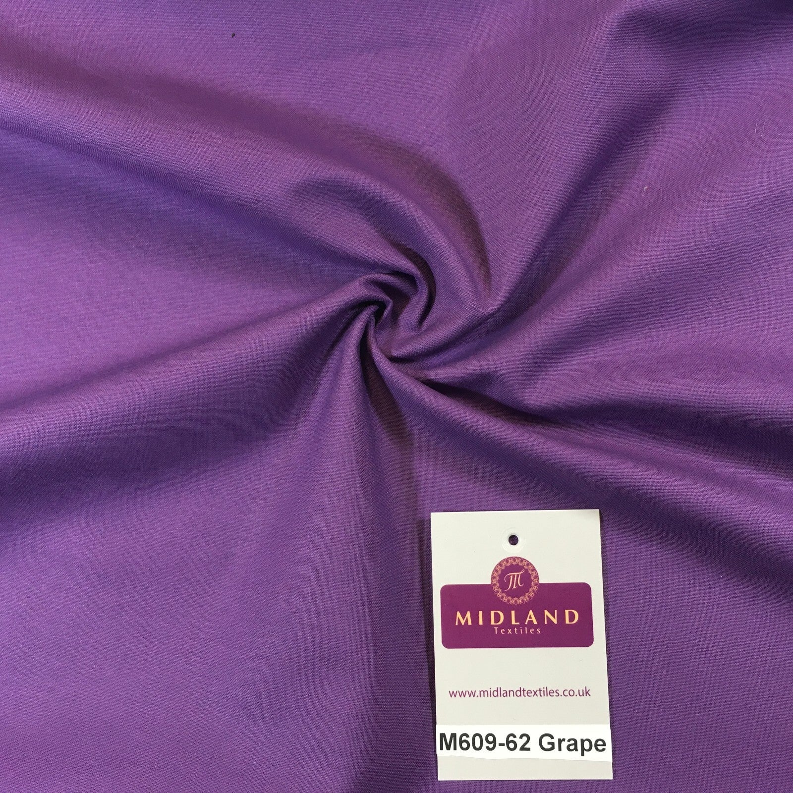 Plain Coloured True Craft 100% Cotton Patchwork Crafting Fabric 44' M609 Lot 1