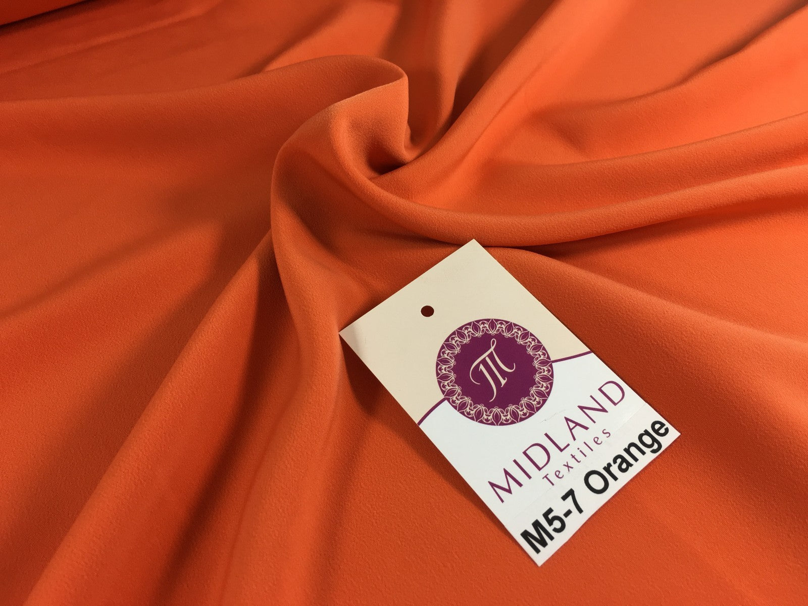 £5.99/m PLAIN PEACH-SKIN POWDER TOUCH  CREPE DRESS FABRIC BY THE METRE M5