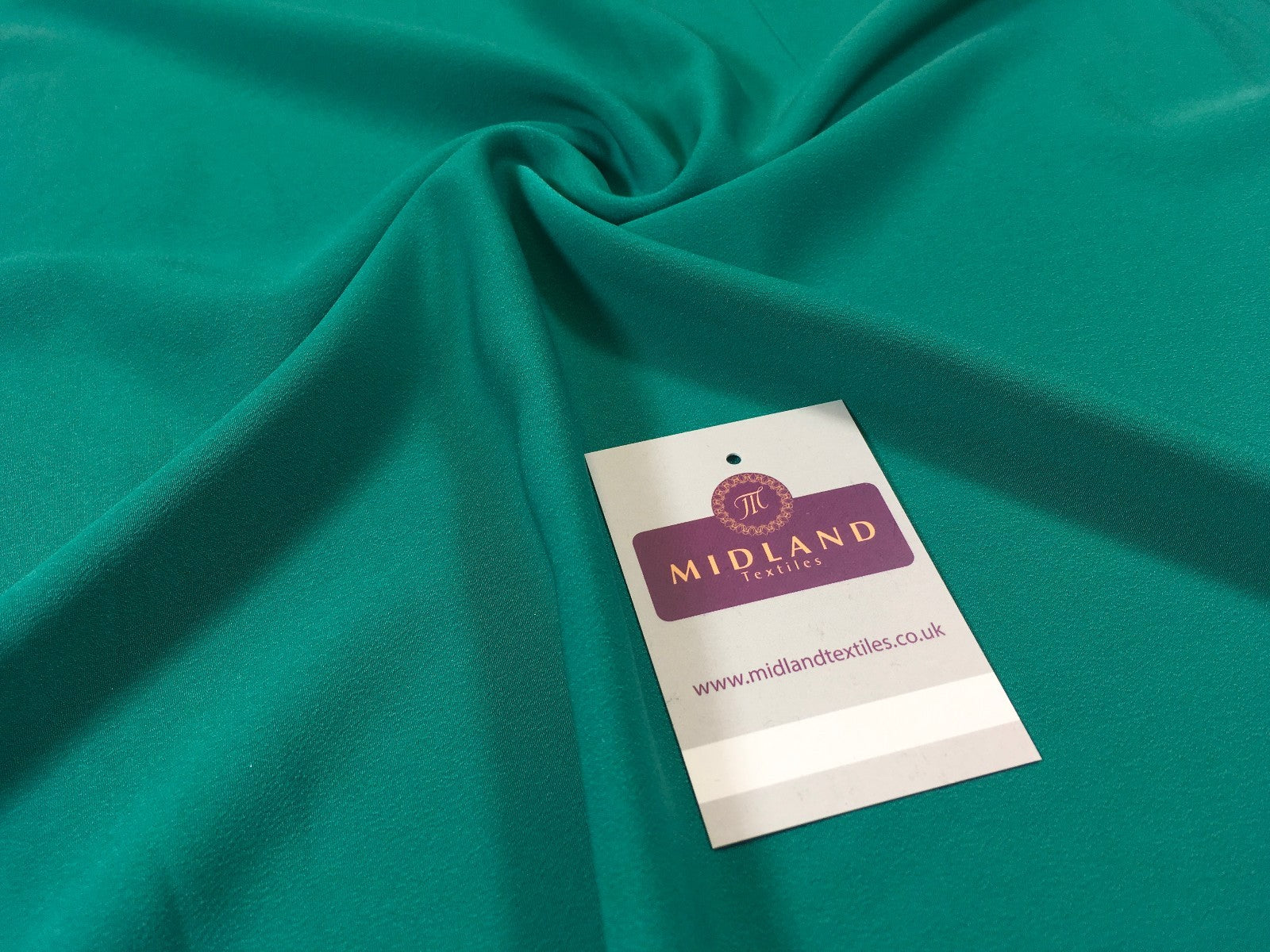 £5.99/m PLAIN PEACH-SKIN POWDER TOUCH  CREPE DRESS FABRIC BY THE METRE M5