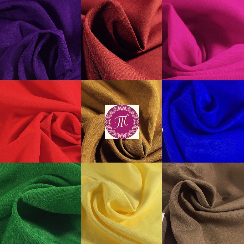 £2.99 Soft Lightweight Lining Fabric 36' Wide 100% Polyester M505