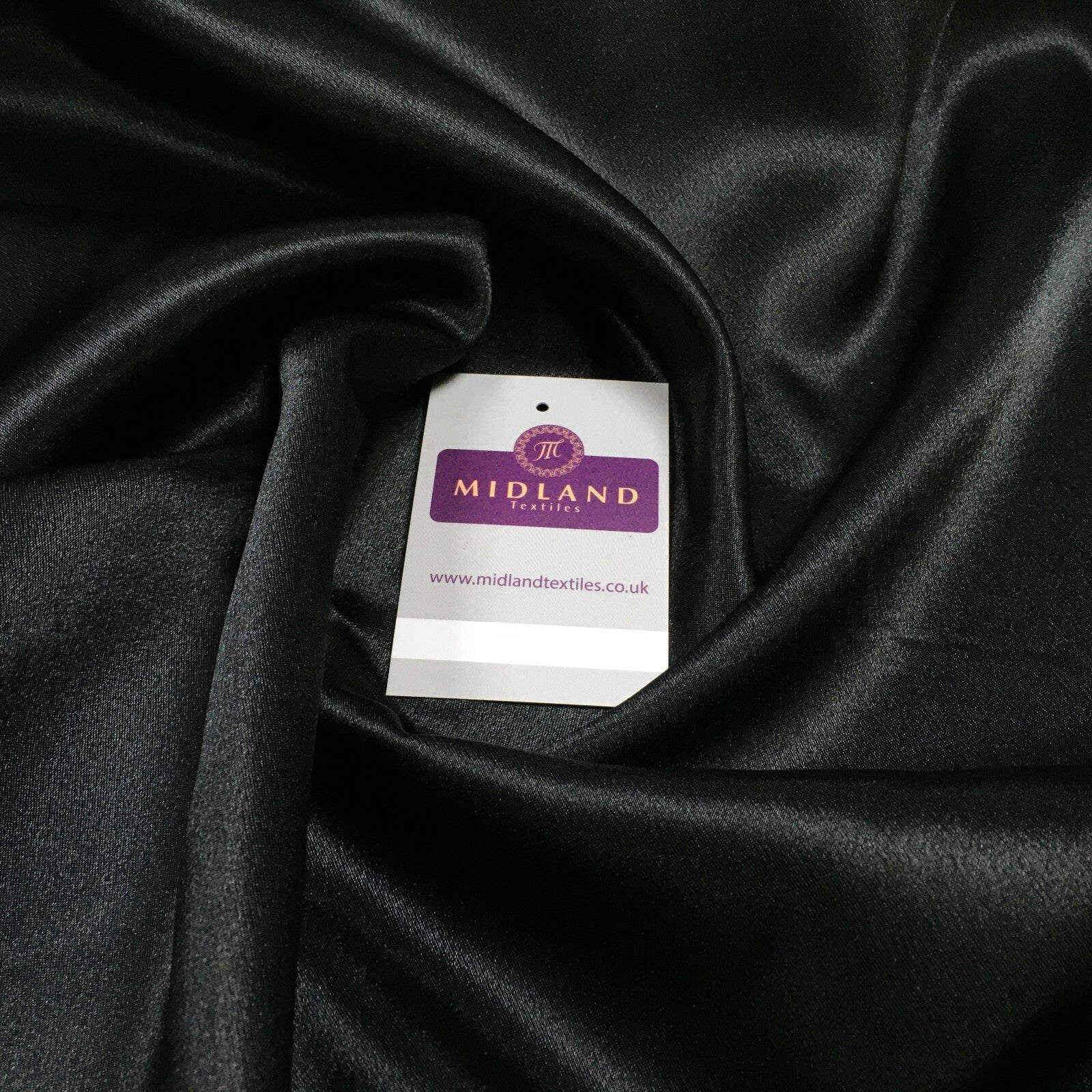 £2.75 Plain Crepe Back Liquid Silky Smooth Satin Dress Fabric 150 cm MA1248 Mtex