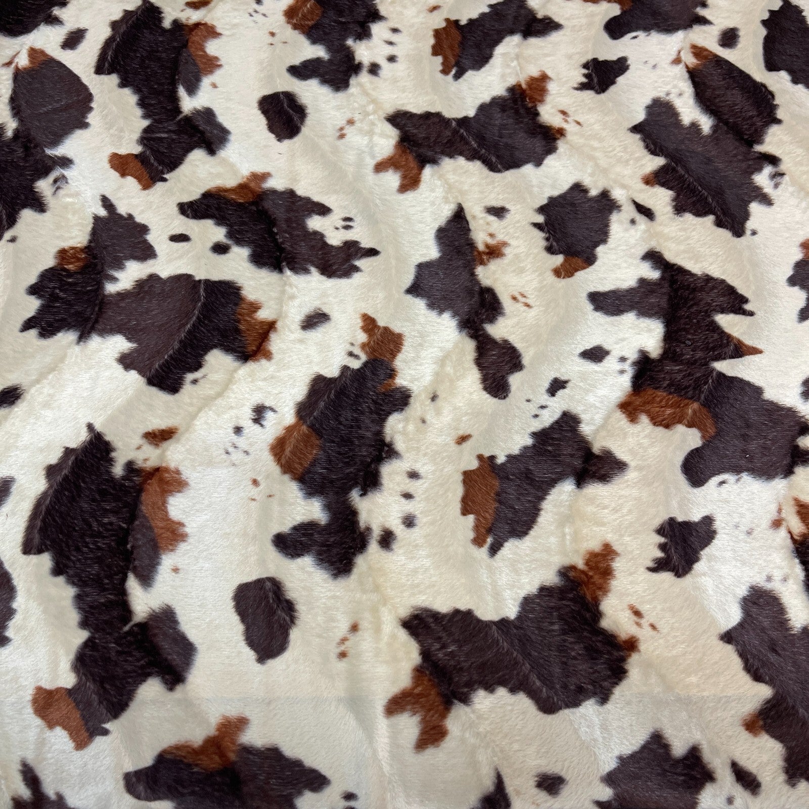 £9.00 ANIMAL PRINT VELBOA FAUX FUR VELOUR FABRIC CRAFT MATERIAL 60' WIDE M220