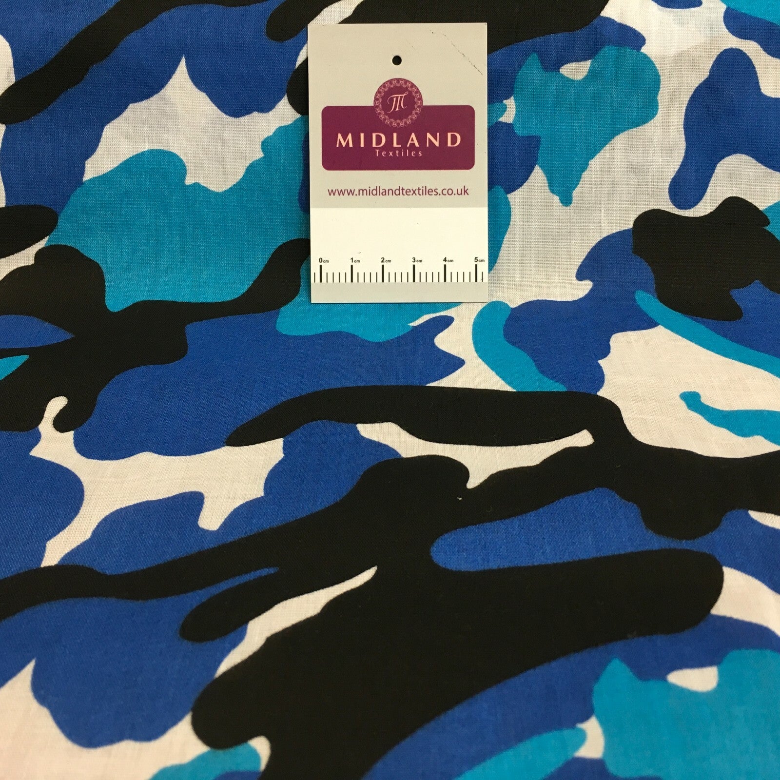 £2.50/m Army Military Camouflage  Polycotton Fabric 110cm Wide MS1352 Mtex