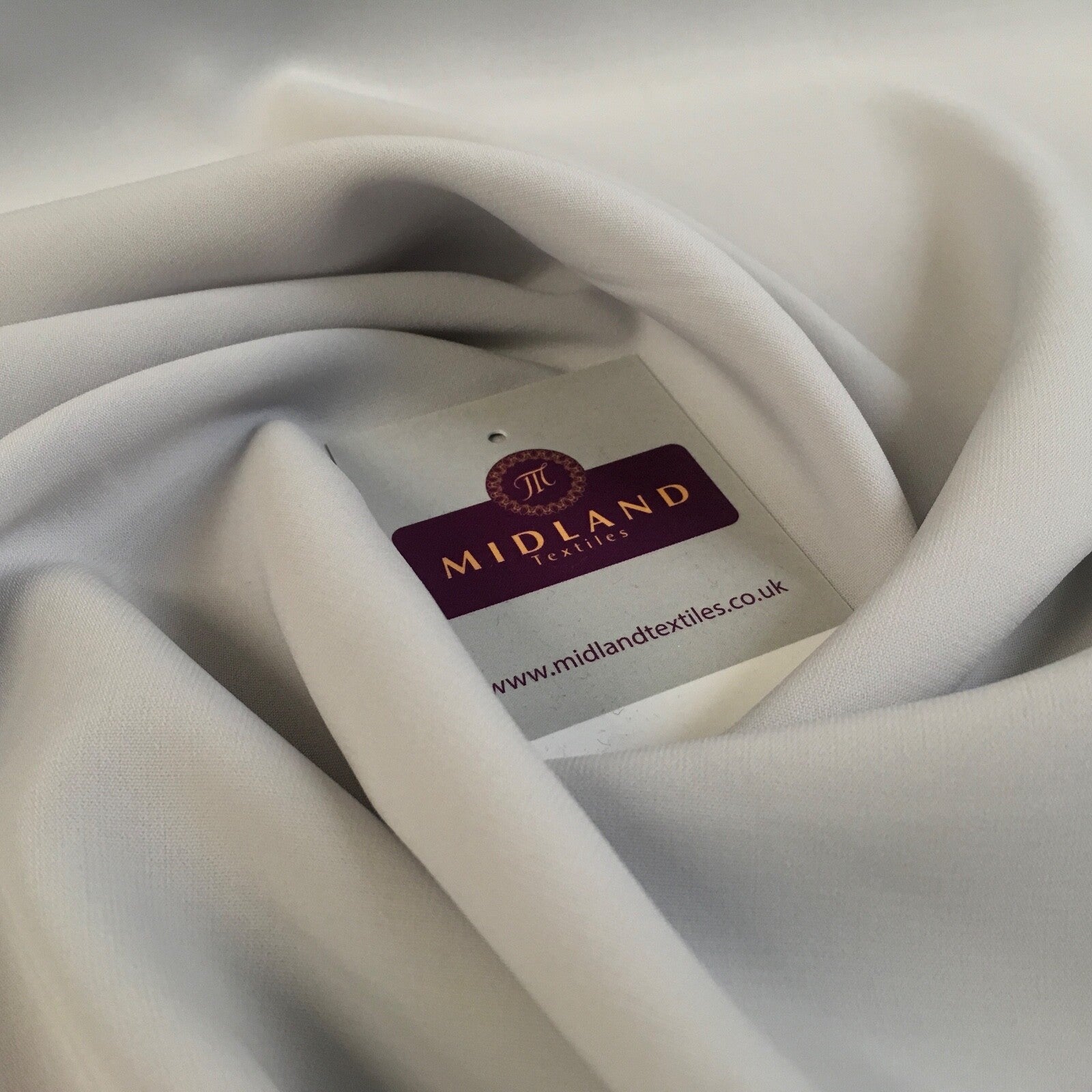 £5.49 Luxury Crepe Micro Peach-skin Dress Fabric Bonanza Midtex 50 Colours M400