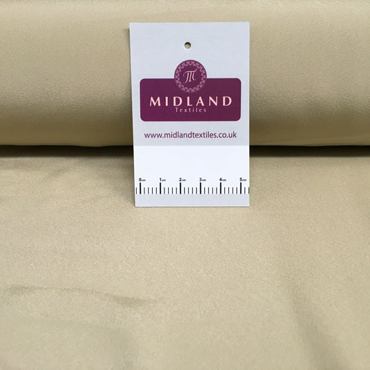 Silky Soft Crepe Plain Fabric Dress Blouse smooth drape quality MR1520 Mtex