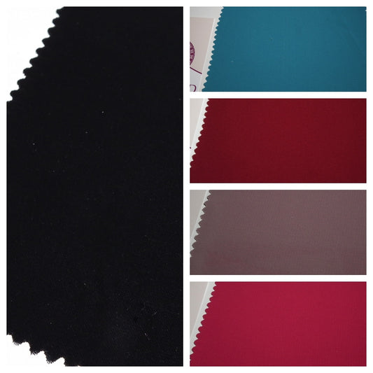 £5.49 Luxury Crepe Micro Peach-skin Dress Fabric Bonanza Midtex 50 Colours M400