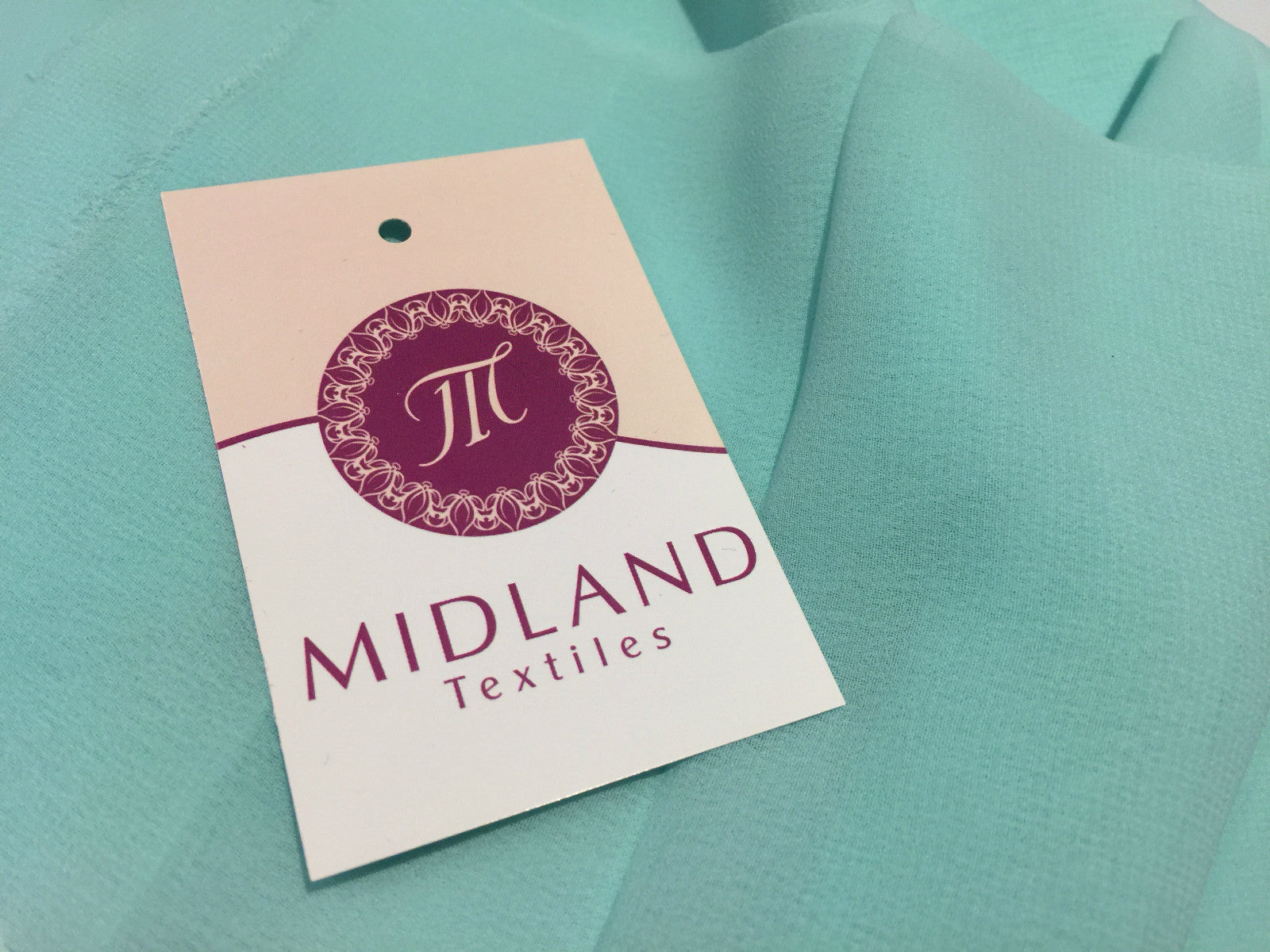 £2.50 Hi-Multi Caress Chiffon Sheer Fabric Semi-Transparent 42' M608 Mtex