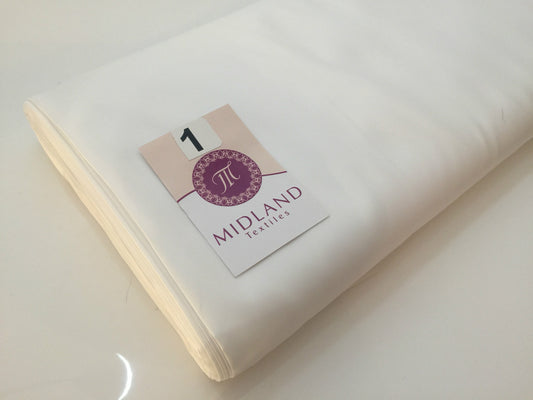 £3.49 High quality Anti static dress lining fabric 100% Polyester 158cm M450