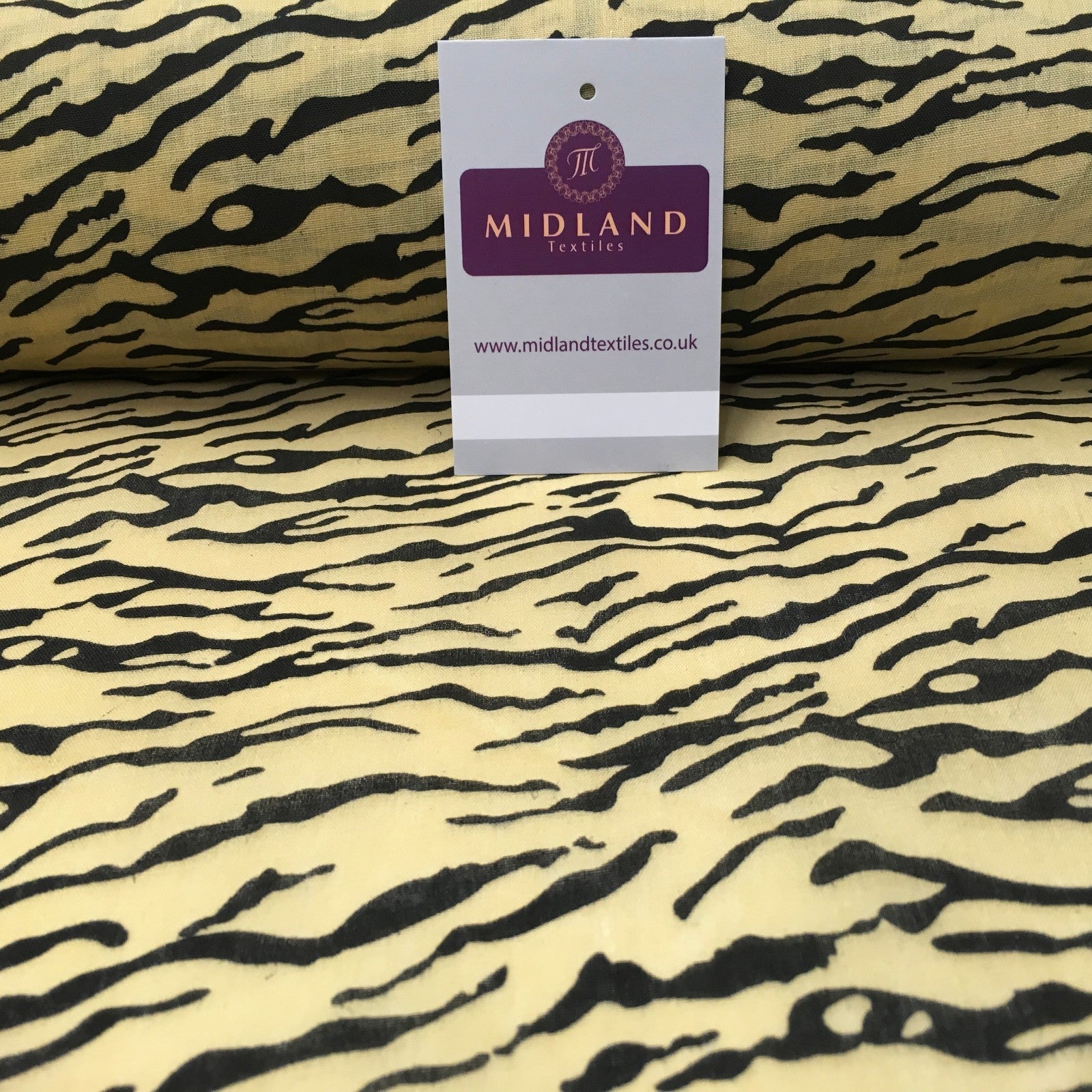 £2.50/m Animal Printed Poly Cotton ideal for masks & craft fabric 45' Wide MS934