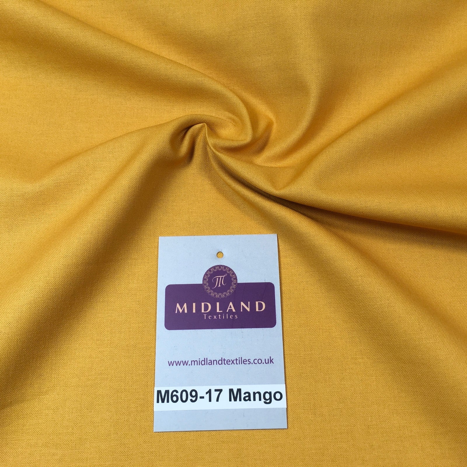 Plain Coloured True Craft 100% Cotton Patchwork Crafting Fabric 44' M609 Lot 1