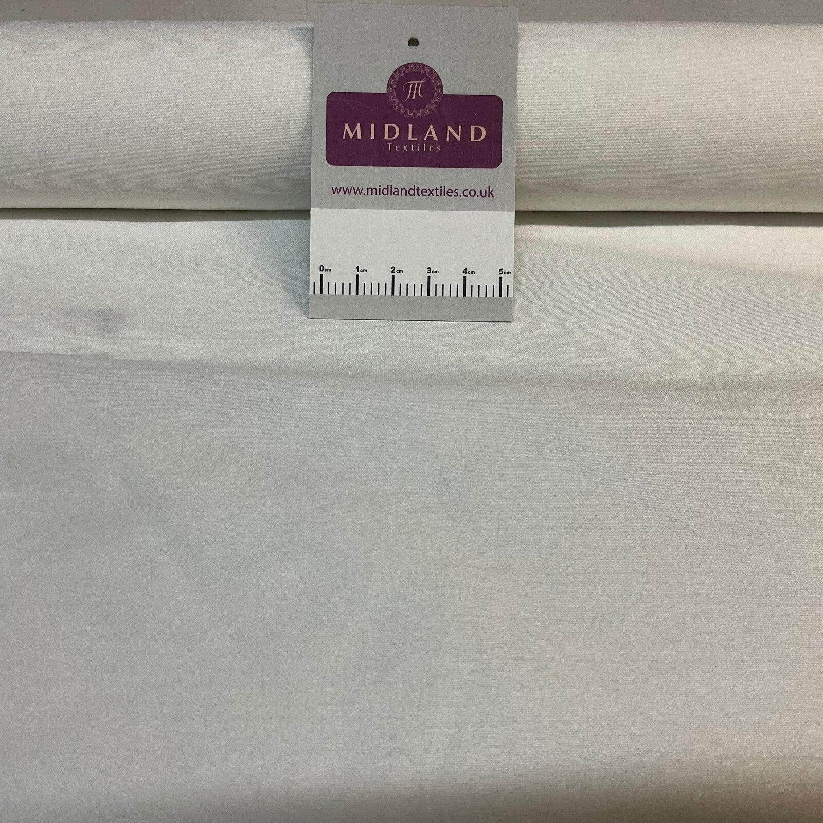 £4.50 Luxury Plain Raw Faux Silk Dupion Fabric M1801 - Dressmaking Material