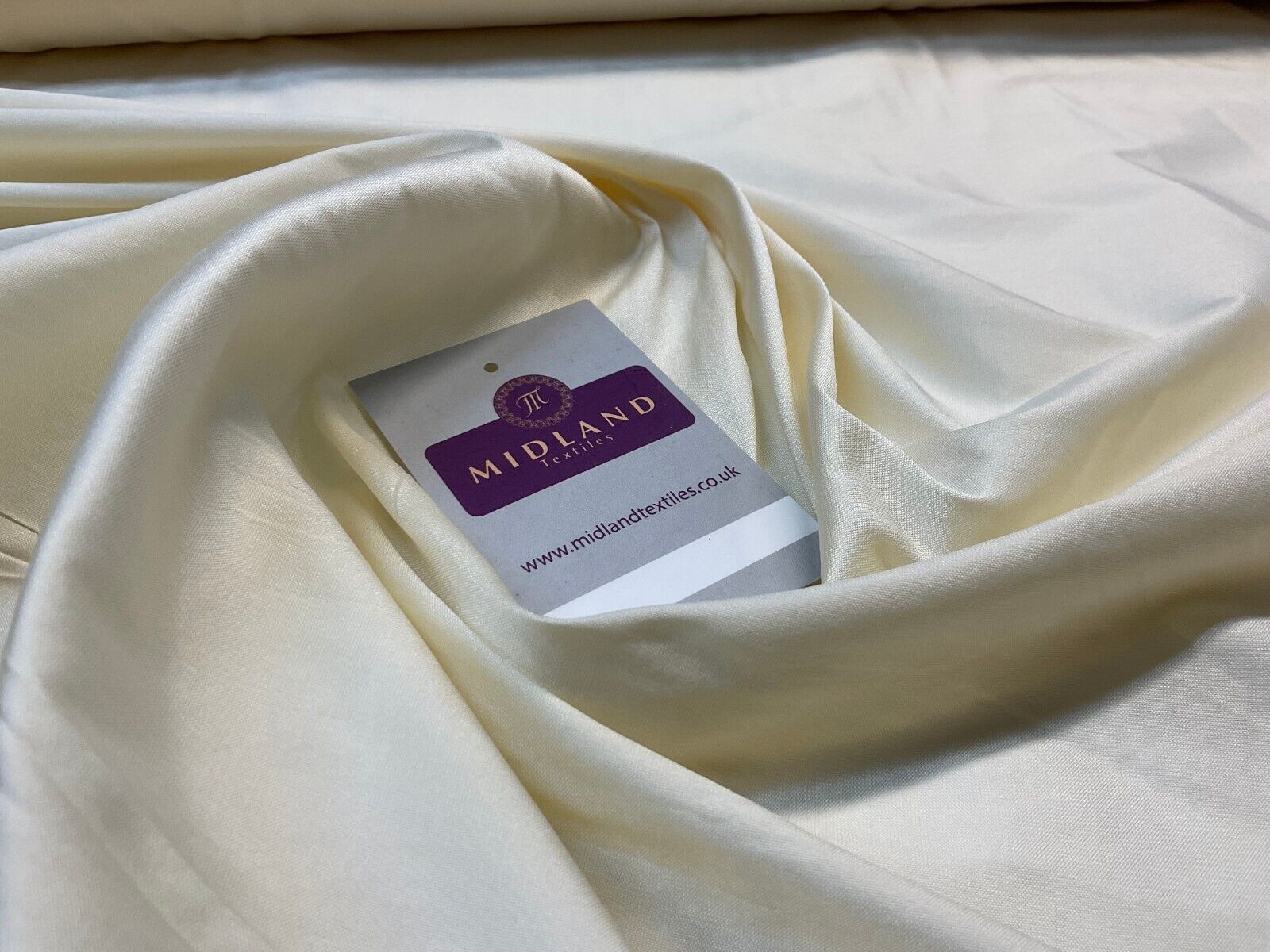 Plain Polyester Faux Silk Taffeta dress craft fabric 142cm wide M1730