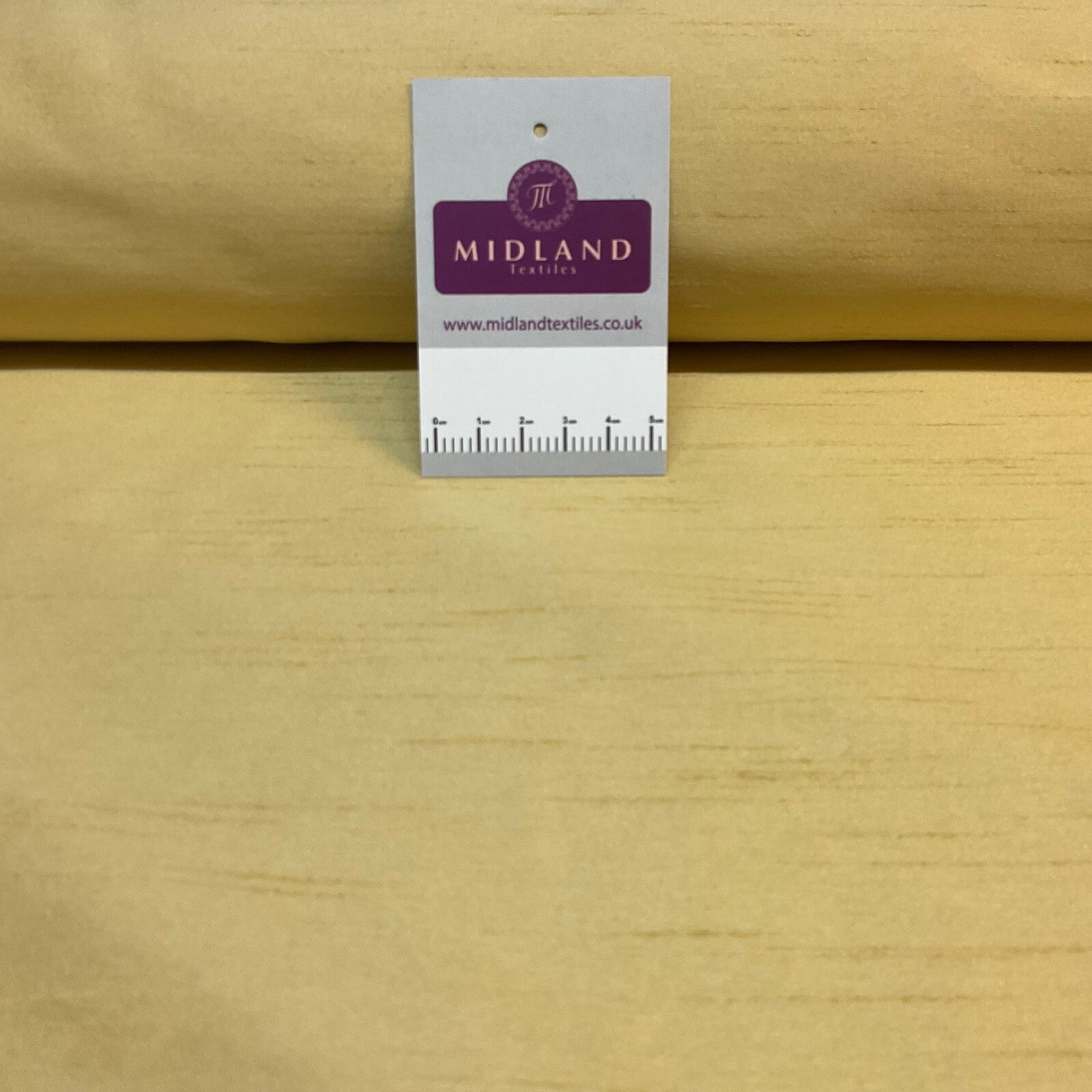 £4.50 Luxury Plain Raw Faux Silk Dupion Fabric M1801 - Dressmaking Material