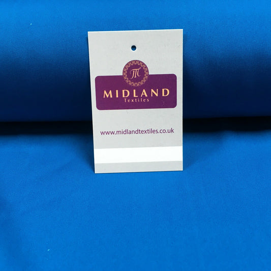 Plain Soft Lightweight Lining 100% Polyester Crepe Fabric 100 cm Wide MR865 Mtex