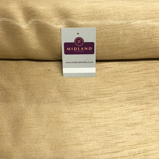 £3.50 Shimmer Raw Faux Silk Dupion Dress Fabric 45  Wide M805 Mtex