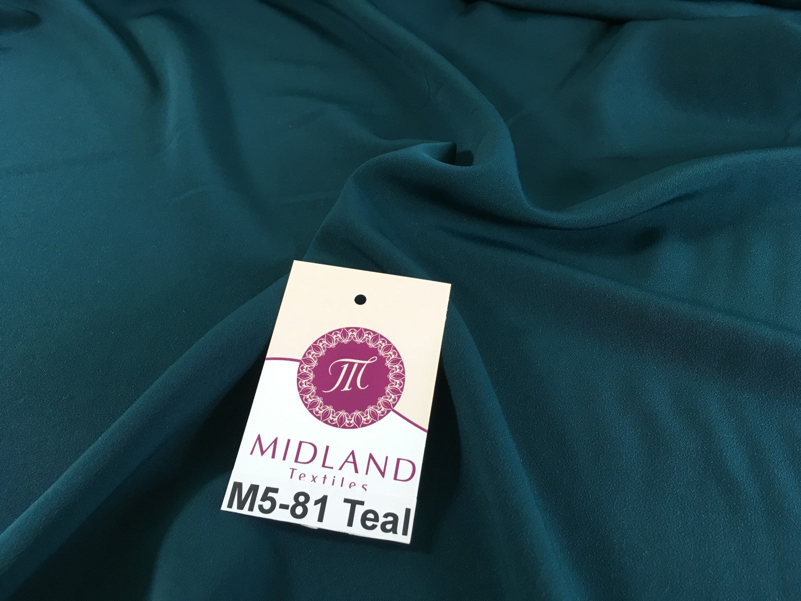 £5.99/m PLAIN PEACH-SKIN POWDER TOUCH  CREPE DRESS FABRIC BY THE METRE M5