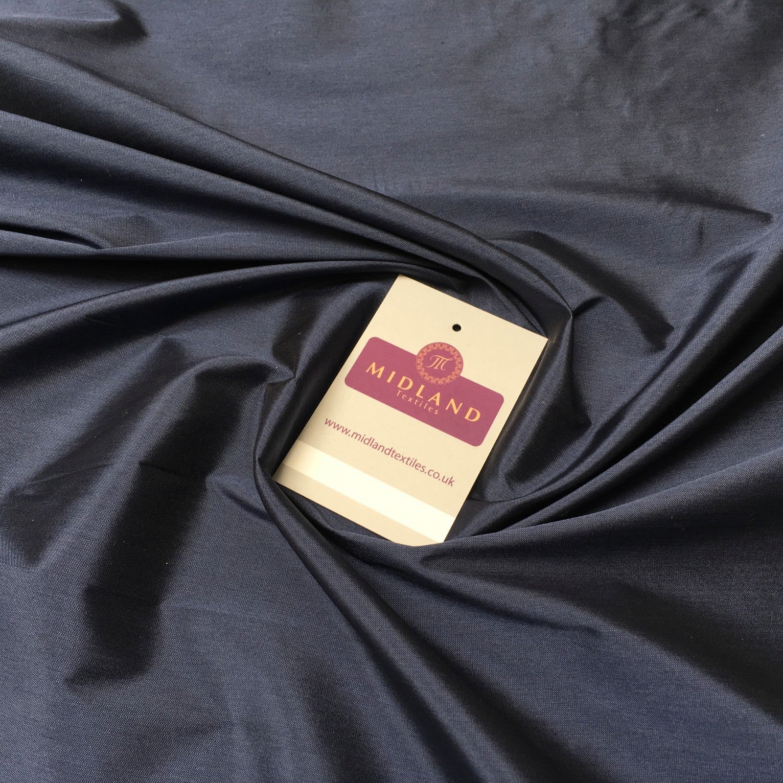 £6.50/m Plain Taffeta Faux Silk ideal for evening wear dress fabric 58' MK917