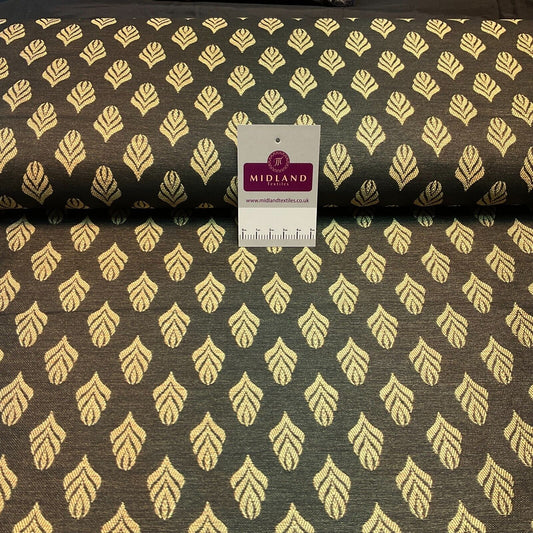 Indian Banarsi  Brocade Geometric waistcoat wedding fabric 110cm wide M1690