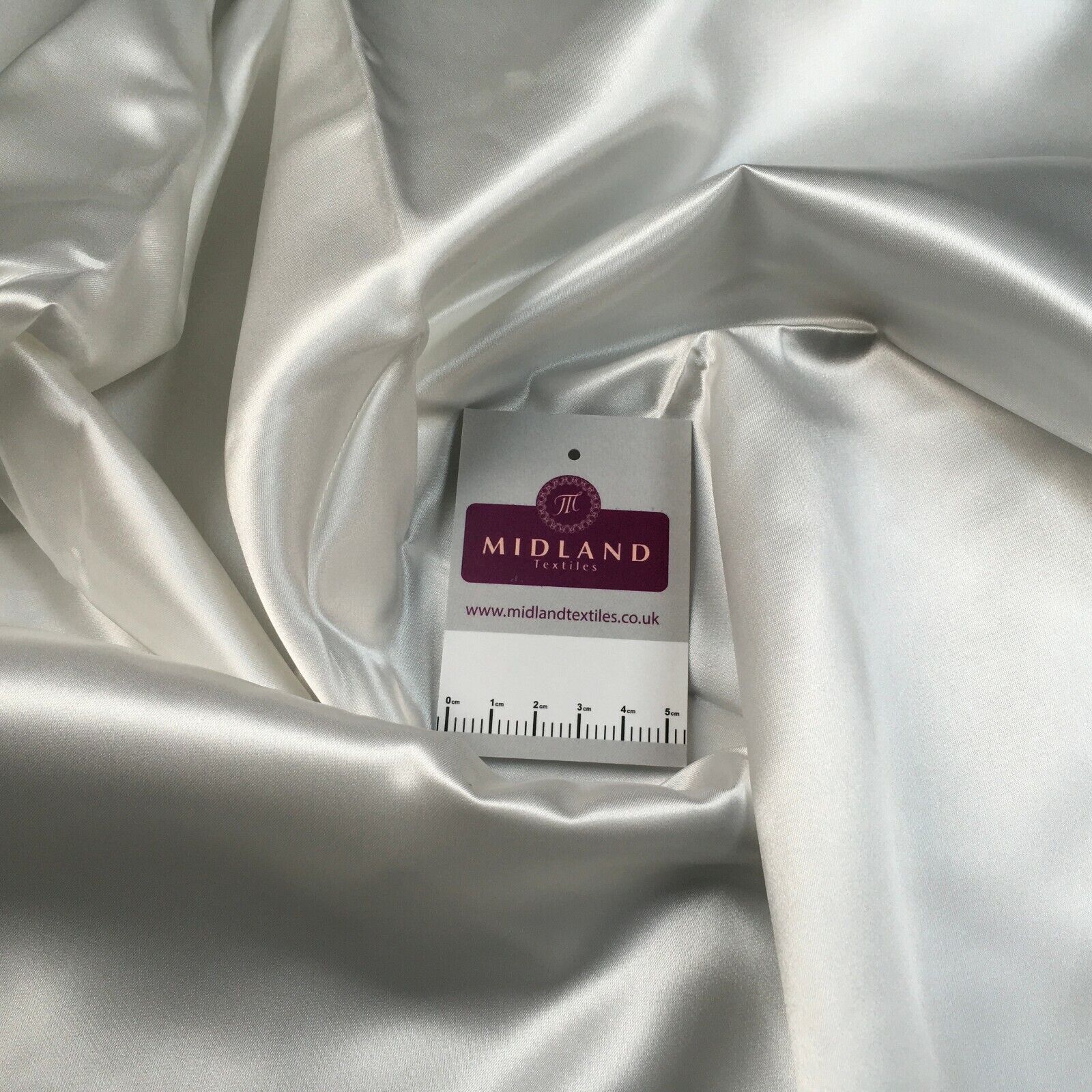 Plain Acetate Superior Satin Wedding Dress Fabric 112 cm MK1374 Mtex