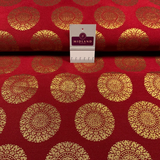 £15 Indian Brocade fabric Ornate Ornamental Banarsi  Waistcoat dress M1689