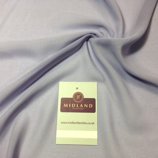 Plain Sheer Georgette Crepe chiffon scarf, evening wear fabric 58" M746 Mtex