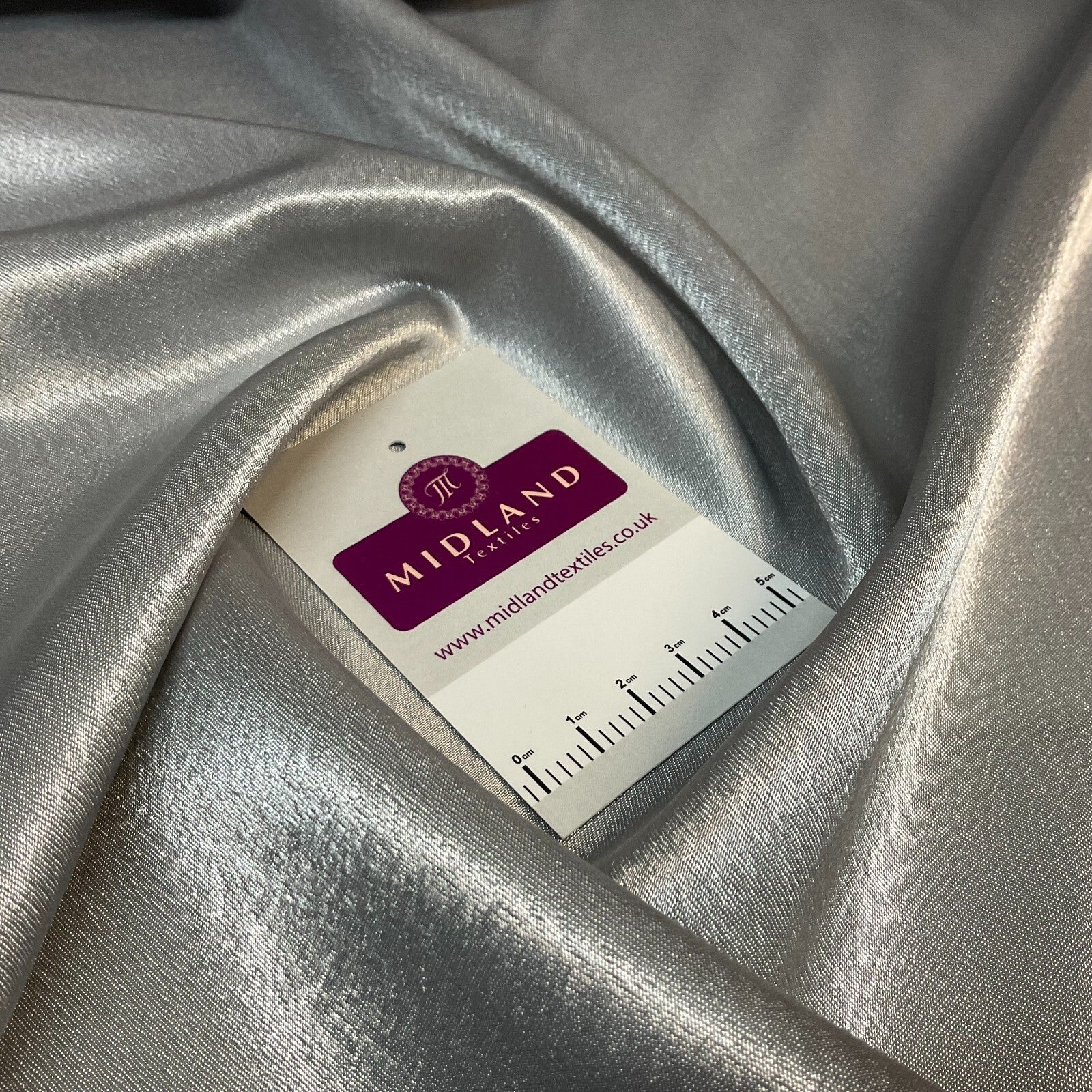 £2.75 Plain Crepe Back Liquid Silky Smooth Satin Dress Fabric 150 cm MA1248 Mtex
