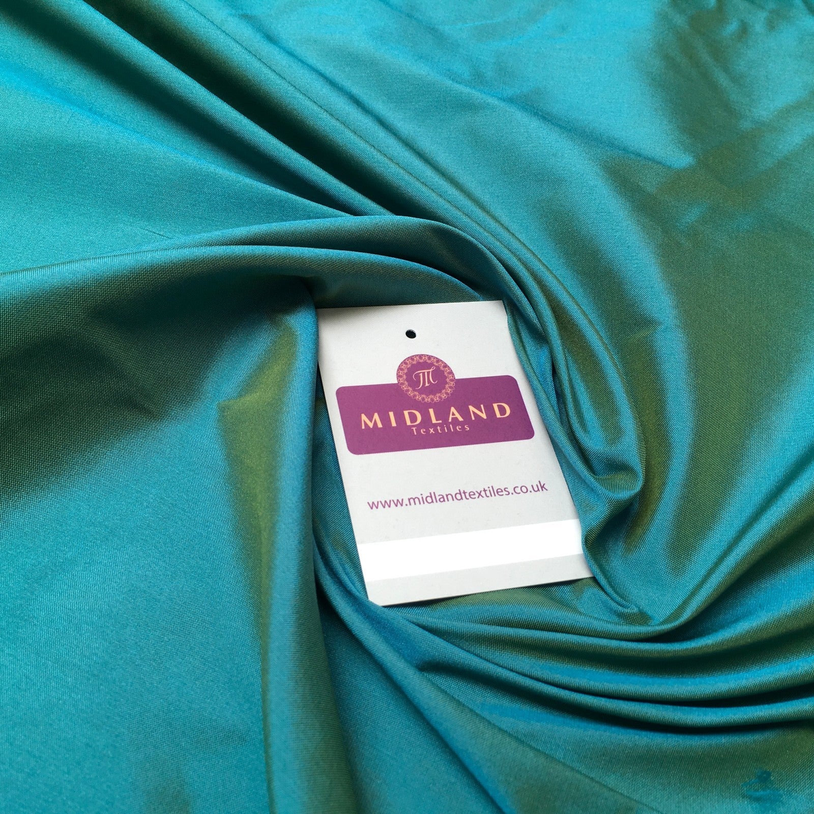 £6.50/m Plain Taffeta Faux Silk ideal for evening wear dress fabric 58' MK917