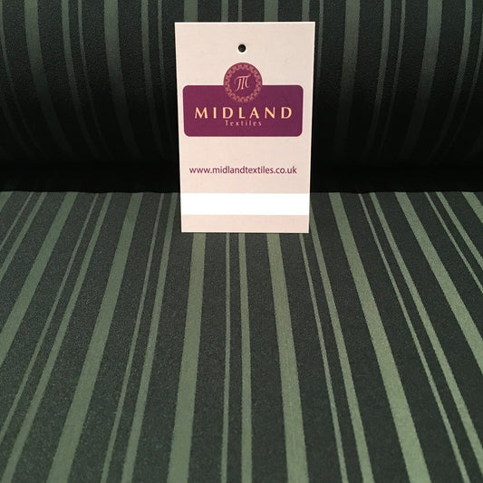 £4.99/m Striped Plain Heavy Georgette Fabric For Suiting & ABAHYA 58" M18