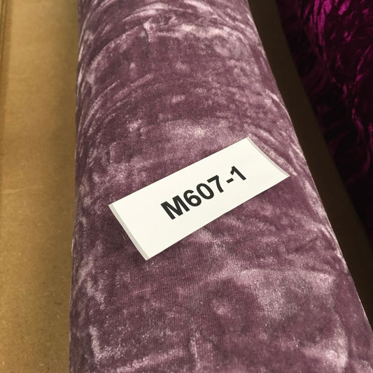 £5.75 Creased Ice Velvet One way stretch Dress Fabric 58" M607 Mtex
