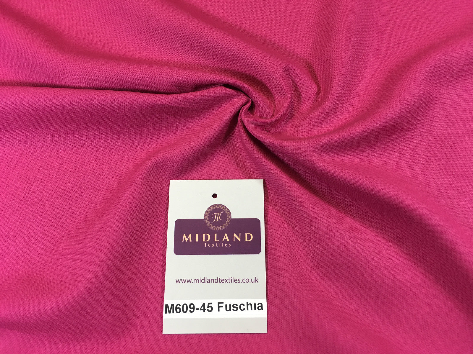 Plain Coloured True Craft 100% Cotton Patchwork Crafting Fabric 44' M609 Lot 1