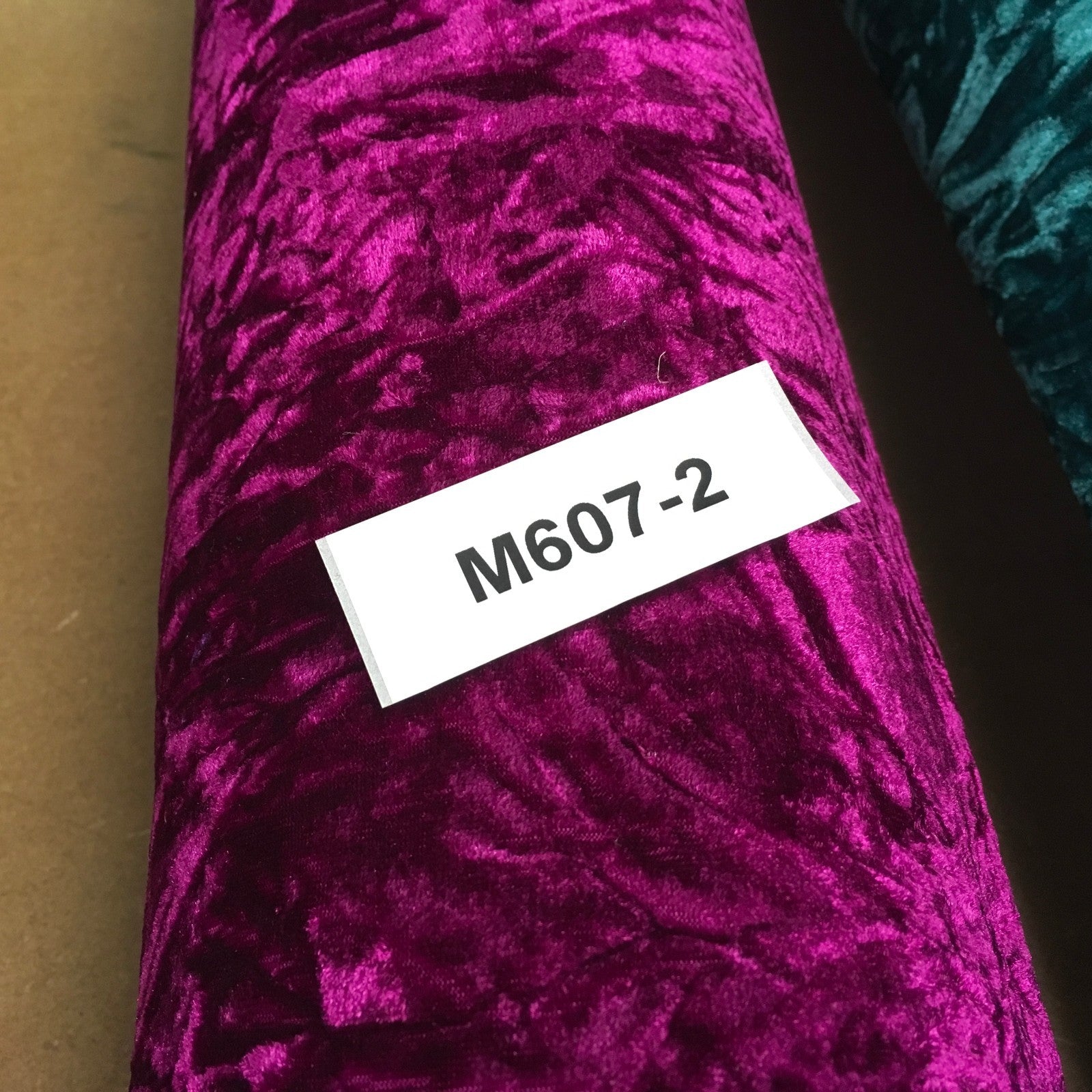 £5.75 Creased Ice Velvet One way stretch Dress Fabric 58' M607 Mtex