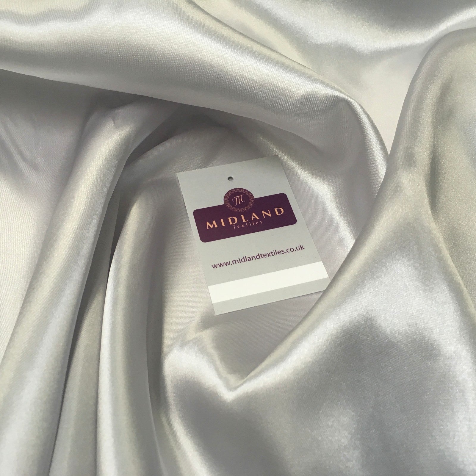 Clearence Plain Smooth Silky Satin Dressmaking Fabric 58' Wide MS909 Mtex