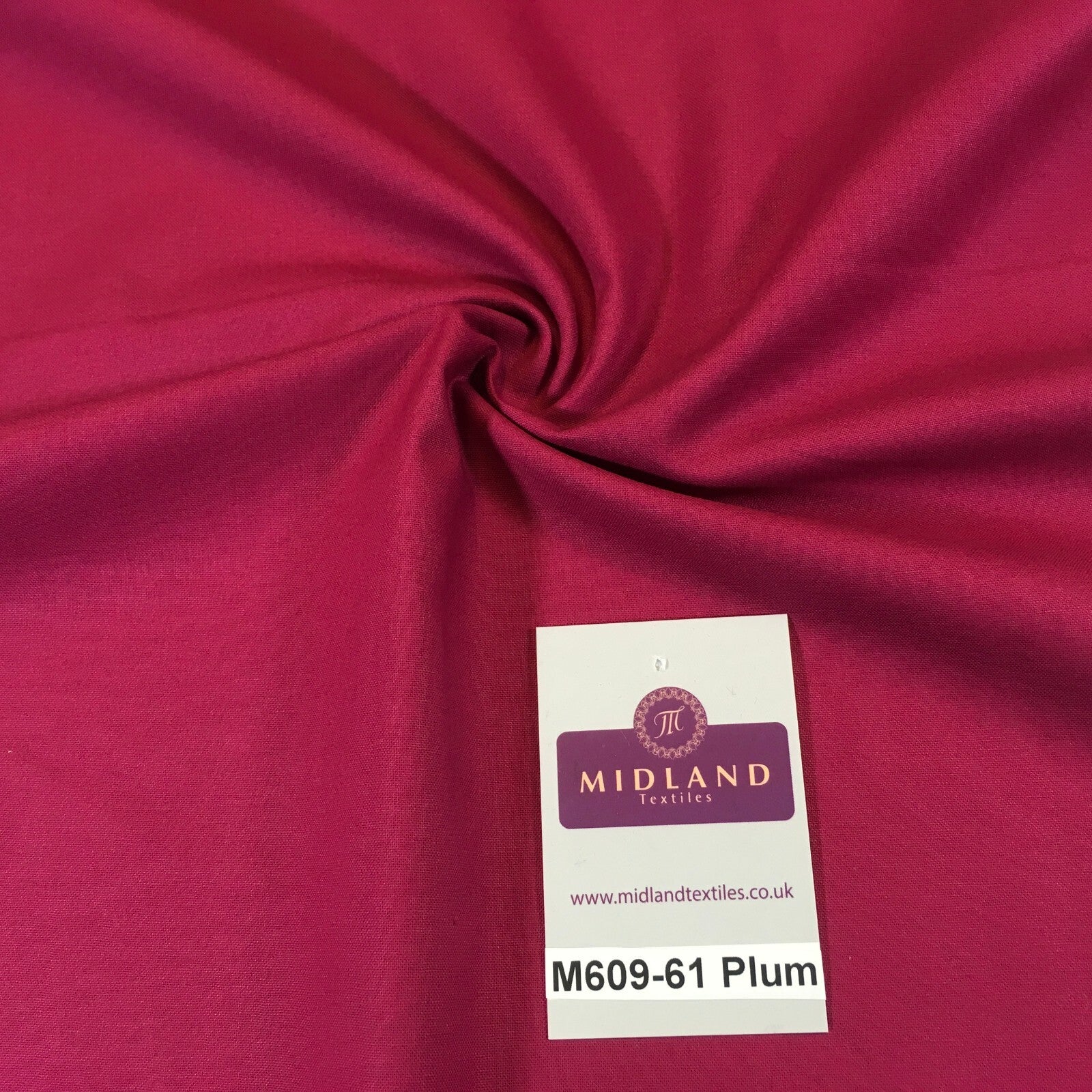 Plain Coloured True Craft 100% Cotton Patchwork Crafting Fabric 44' M609 Lot 1